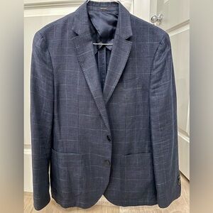 Massimo Dutti Wool & Linen Blazer